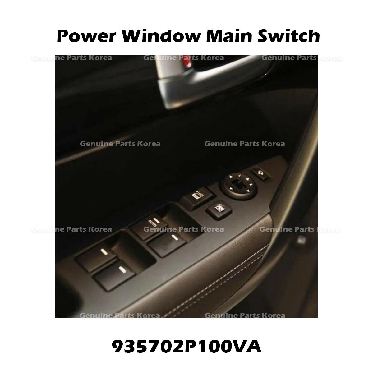 Genuine Power Window Main Switch 935702P100VA for Kia Sorento
