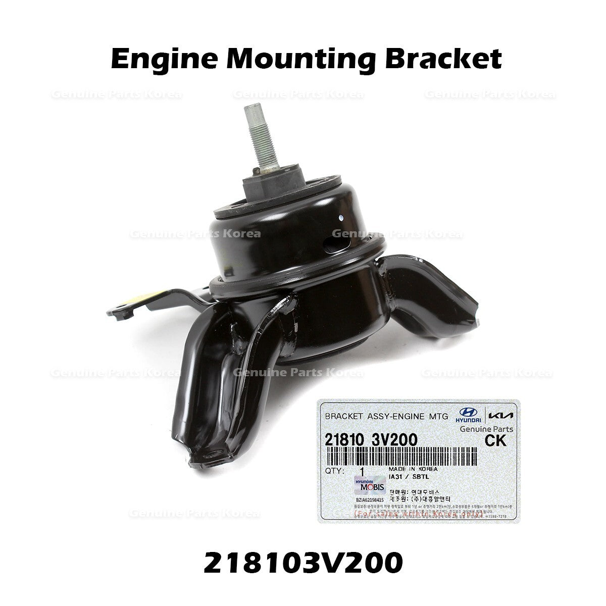 Genuine Engine Mounting Bracket 218103V200 for Hyundai Sonata Kia Optima