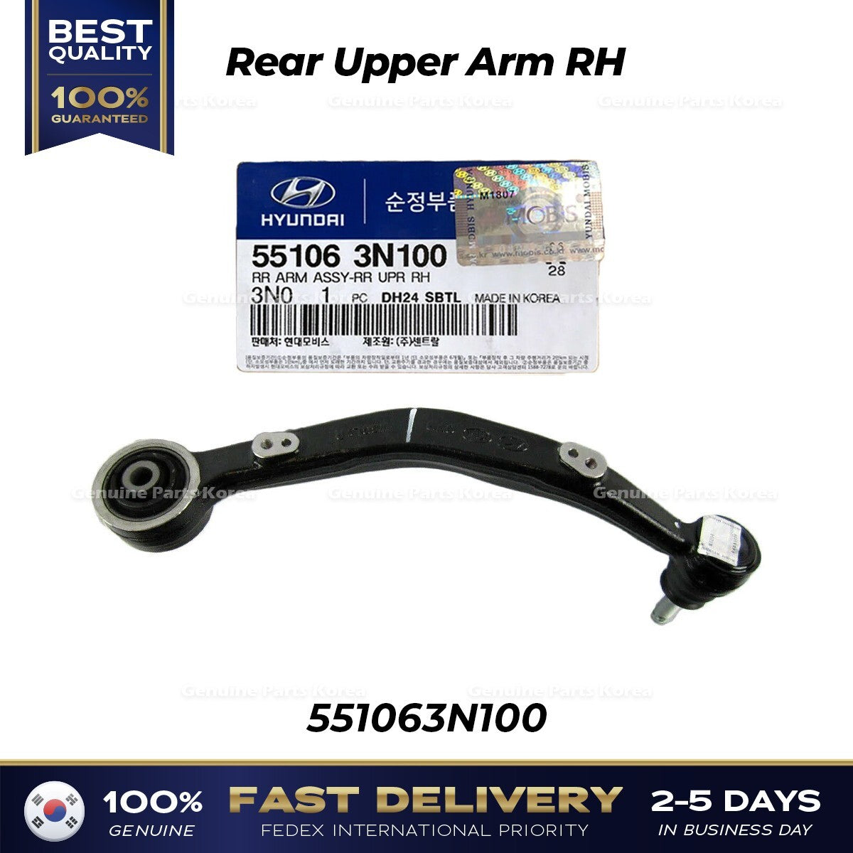 Genuine Rear Upper Arm RH 551063N100 for Hyundai Equus Genesis Kia K900