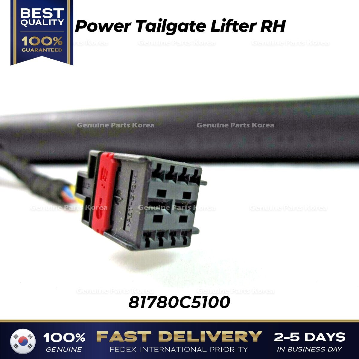 Genuine Power Tailgate Lifter RH 81780C5100 for Kia Sorento