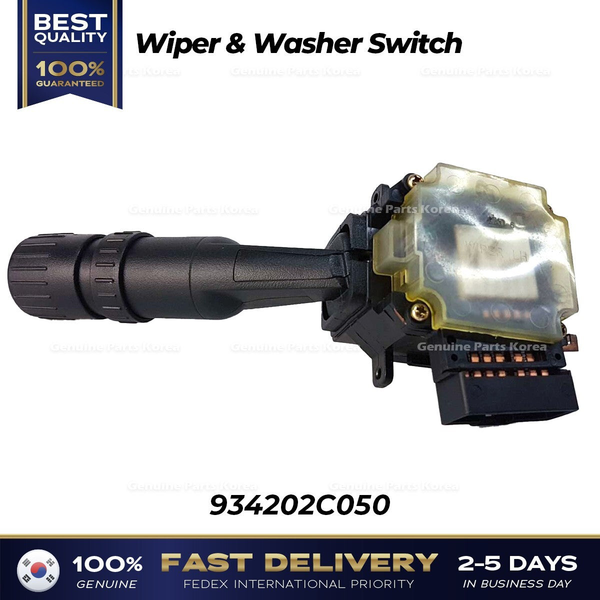 Genuine Wiper & Washer Switch 934202C050 for Hyundai Tiburon