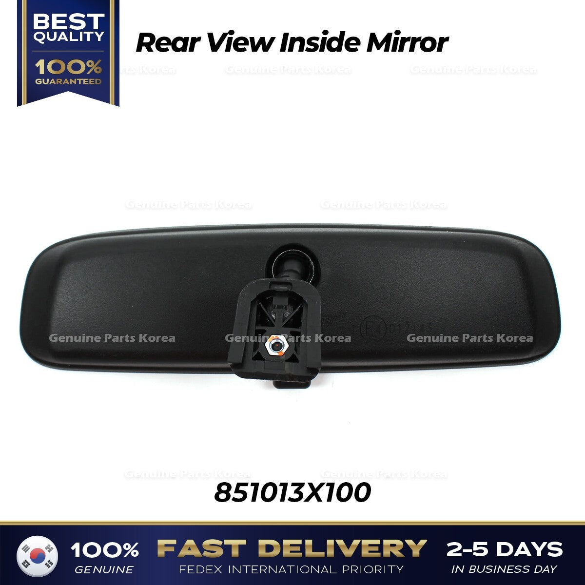 Genuine Rear View Inside Mirror 851013X100 for Hyundai Kia