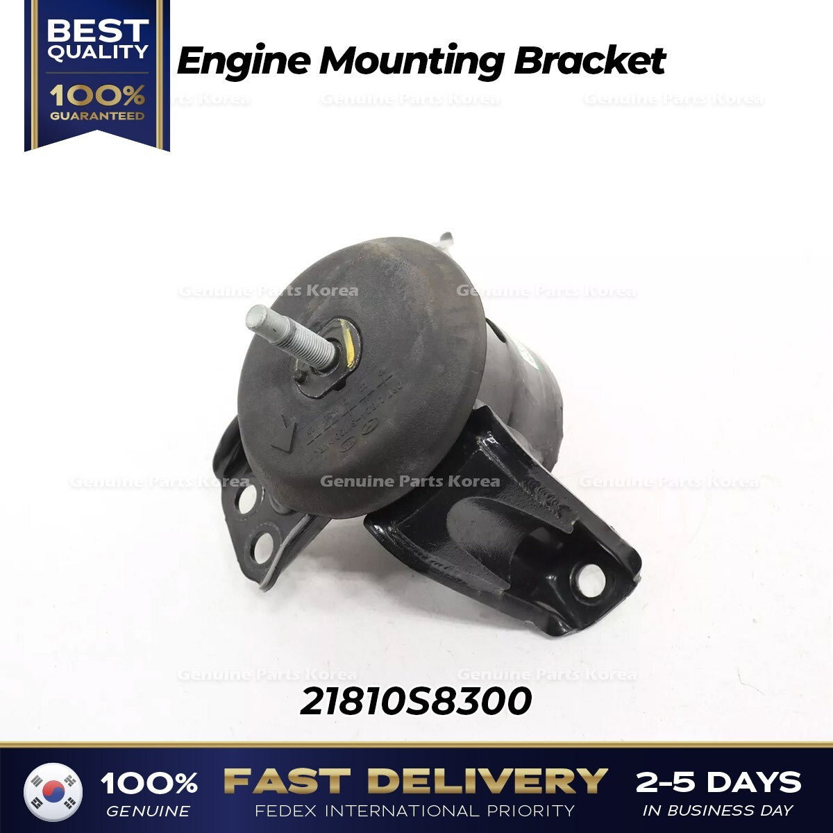Genuine Engine Mounting Bracket 21810S8300 for Hyundai Palisade Kia Telluride