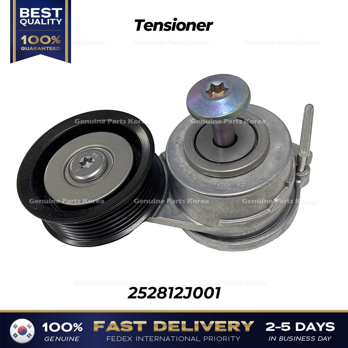 Genuine Tensioner 252812J001 for Hyundai Elantra Kona
