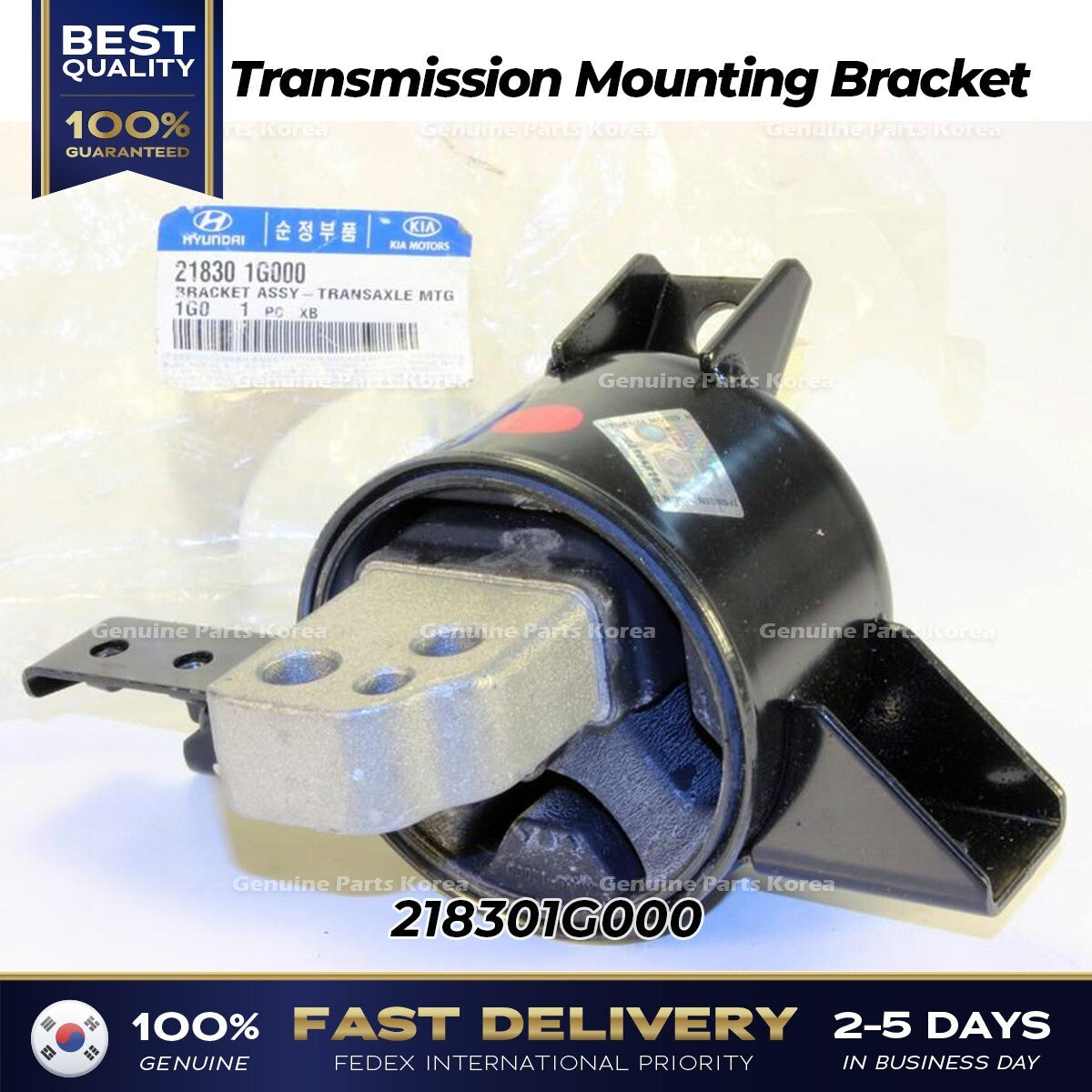 Genuine Transmission Mounting Bracket 218301G000 for Hyundai Accent Kia Rio