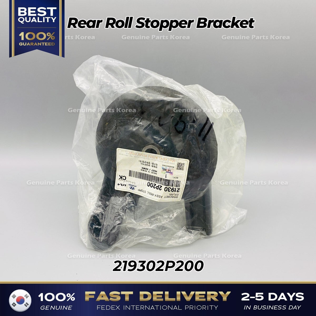 Genuine Rear Roll Stopper Bracket 219302P200 for Hyundai Santa Fe Kia Sorento