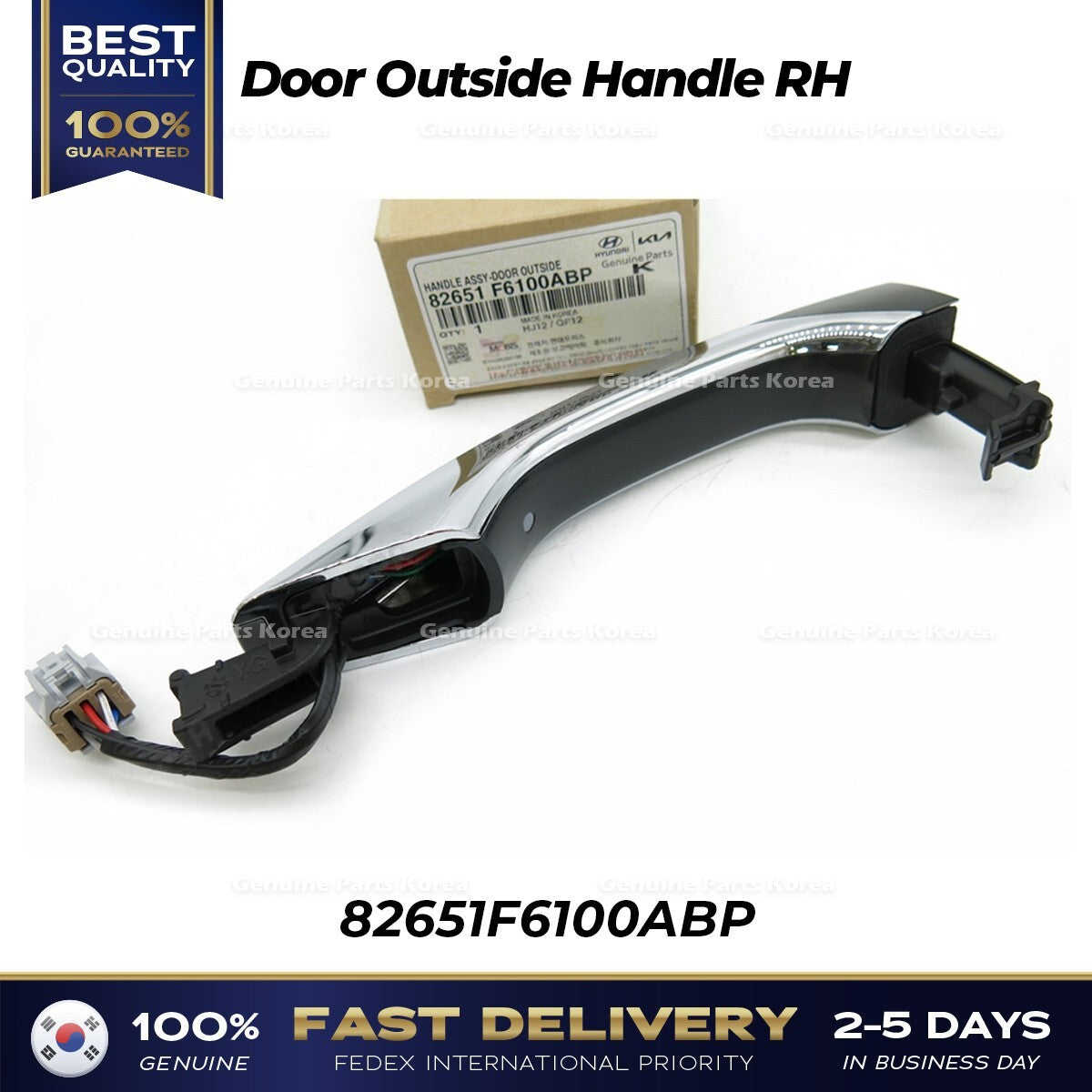 Genuine Door Outside Handle RH 82651F6100ABP for Kia Cadenza K7