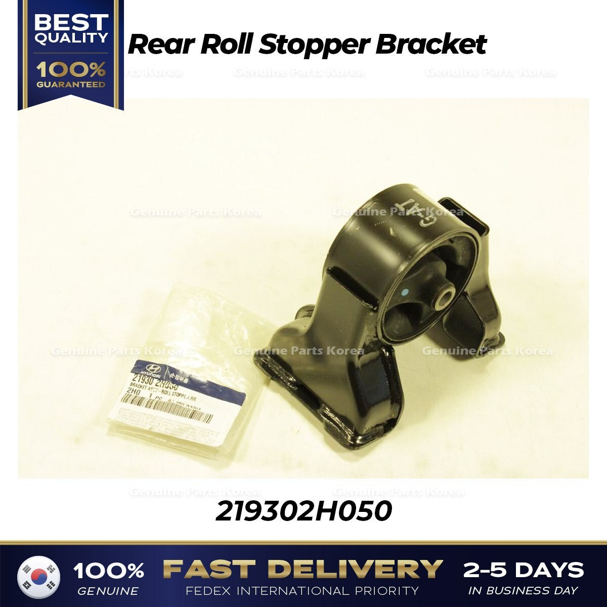 Genuine Rear Roll Stopper Bracket 219302H050 for Hyundai Elantra
