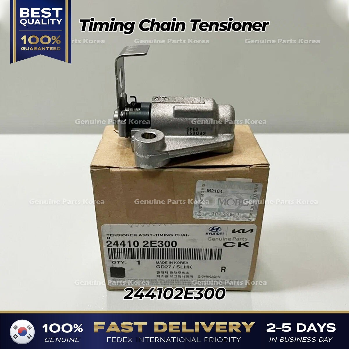 Genuine Timing Chain Tensioner 244102E300 for Hyundai Sonata Kia Optima