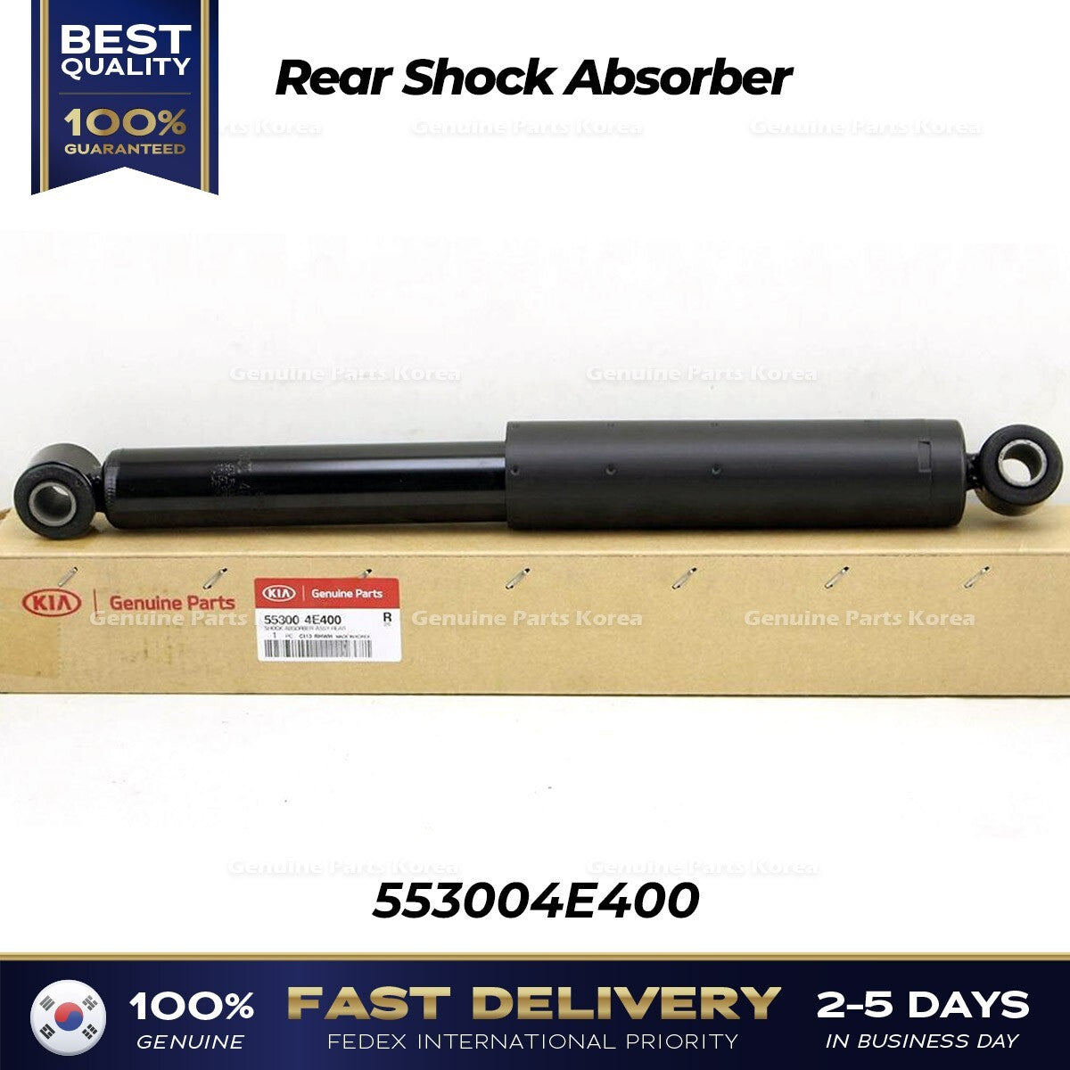 Genuine Rear Shock Absorber 553004E400 for Kia Bongo III
