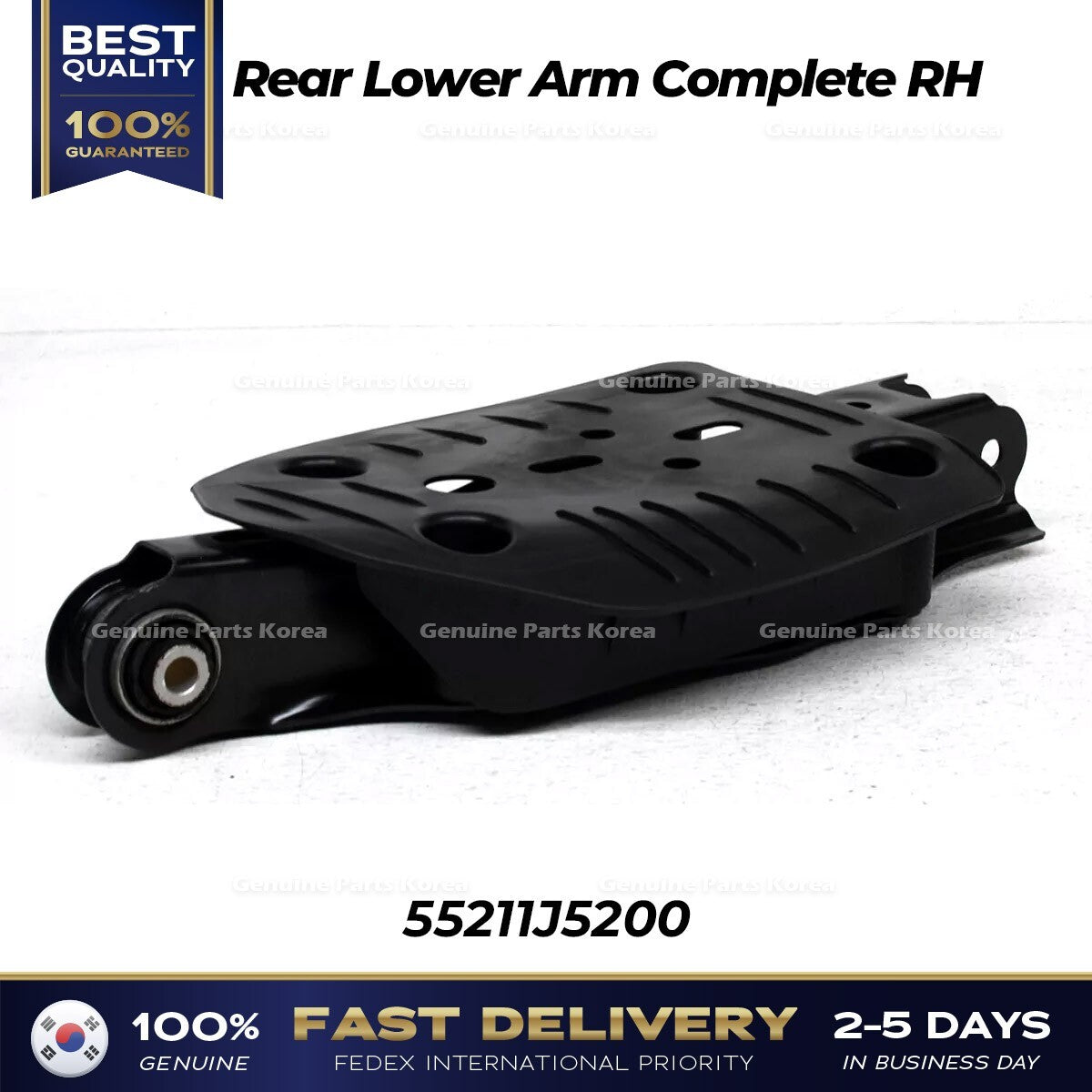 Genuine Rear Lower Arm Complete RH 55211J5200 for Hyundai Genesis G70