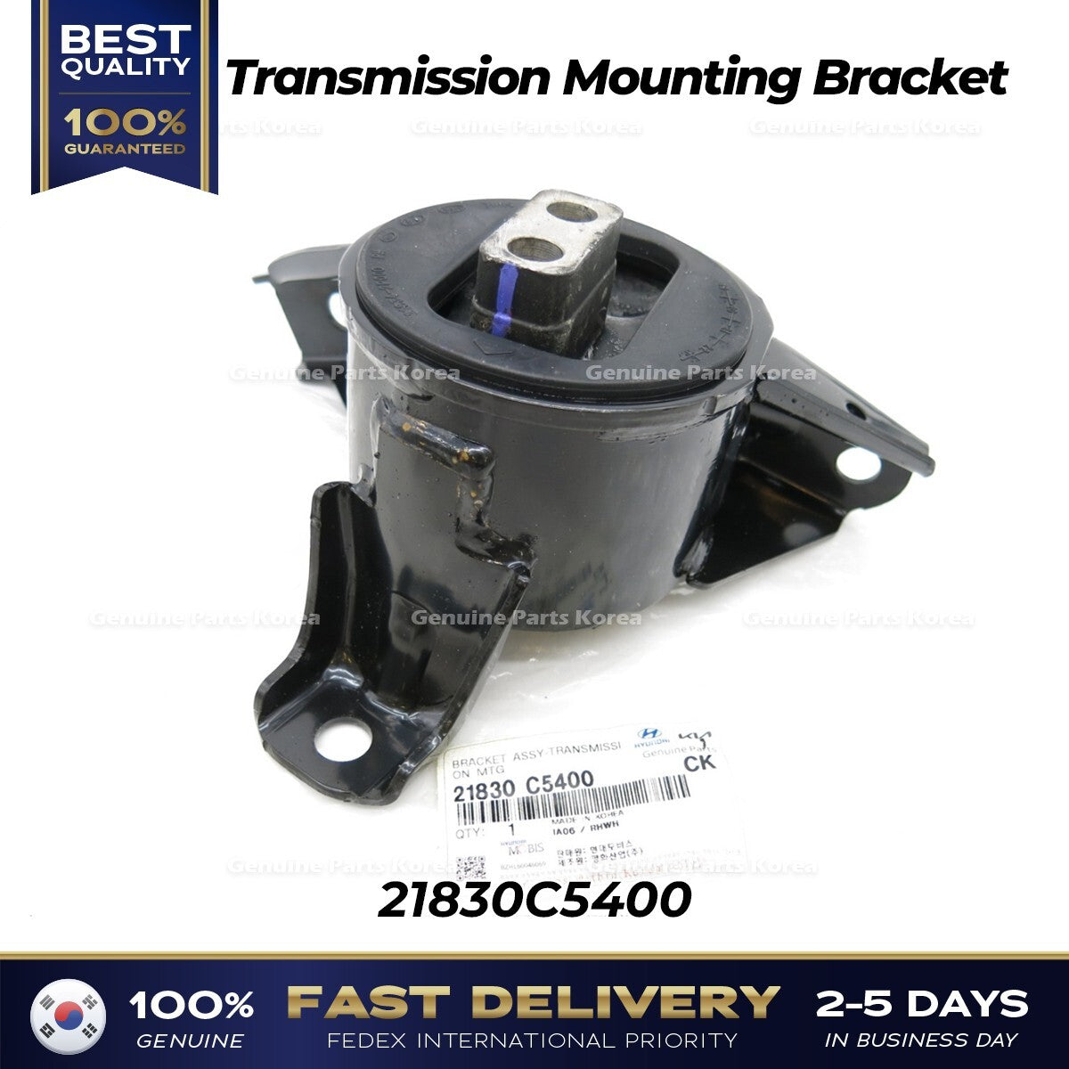 Genuine Transmission Mounting Bracket 21830C5400 for Kia Sorento