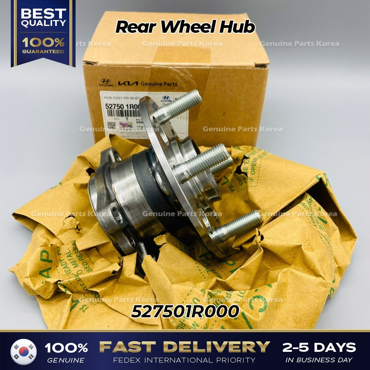 Genuine Rear Wheel Hub 527501R000 for Hyundai Accent