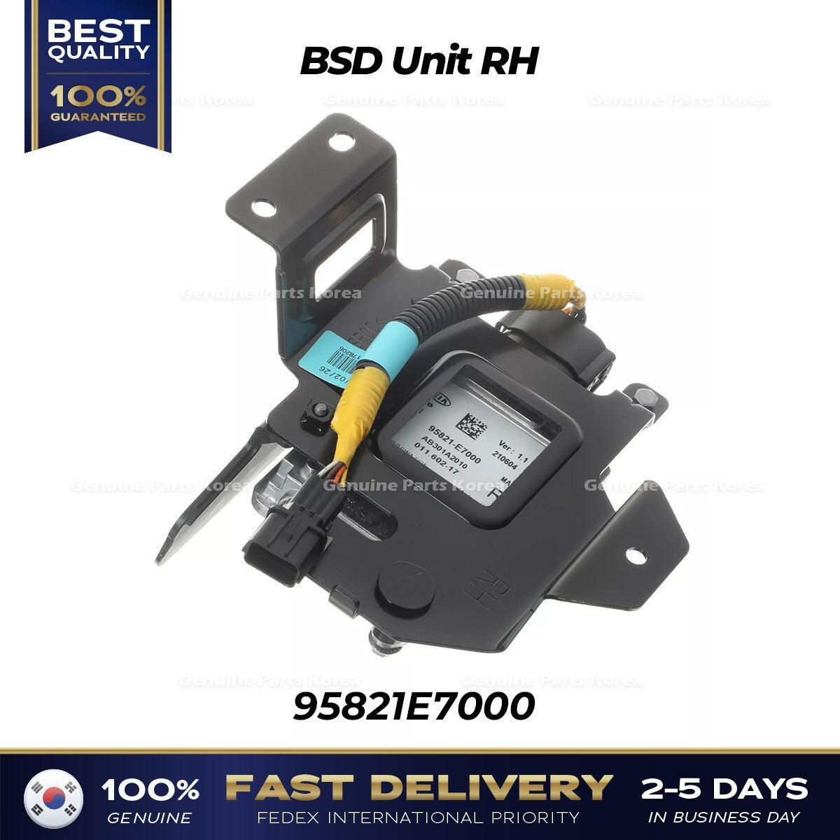 Genuine BSD Unit RH 95821E7000 for Hyundai Azera