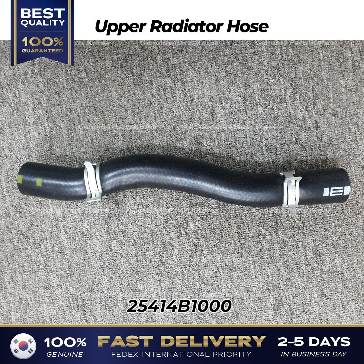 Genuine Upper Radiator Hose 25414B1000 for Hyundai Genesis G80