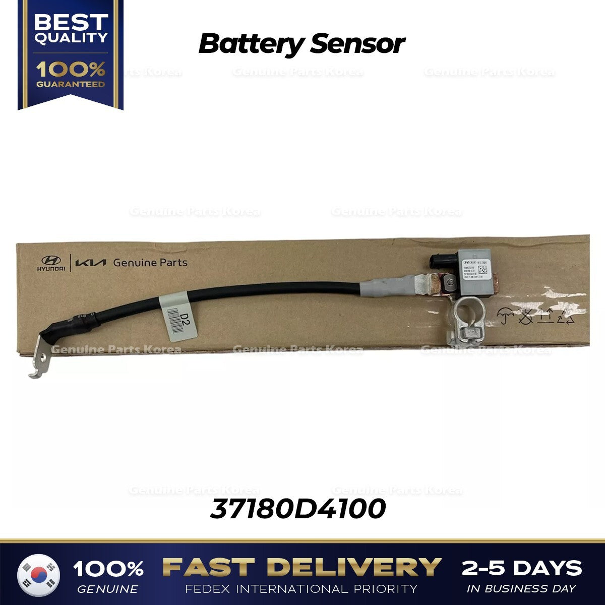 Genuine Battery Sensor 37180D4100 for Kia Optima Rio
