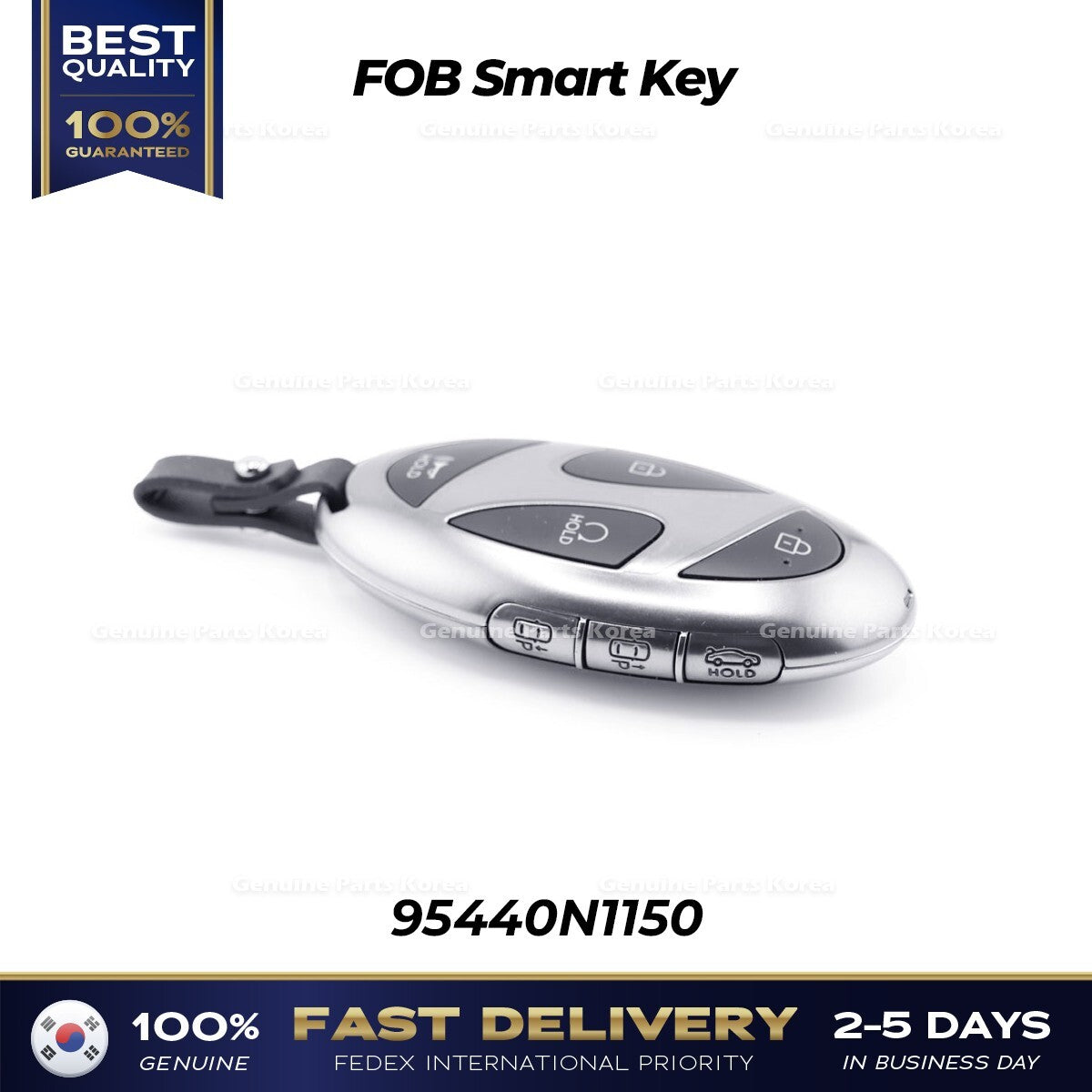 Genuine FOB Smart Key 95440N1150 for Hyundai Grandeur