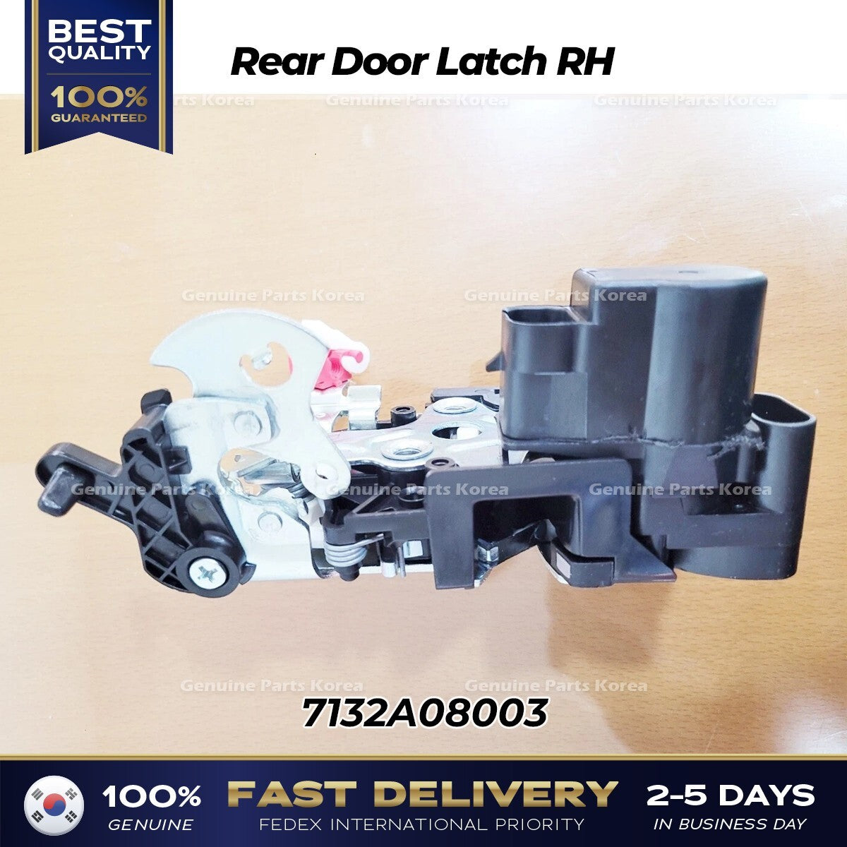 Genuine Rear Door Latch RH 7132A08003 for Ssangyong Rexton