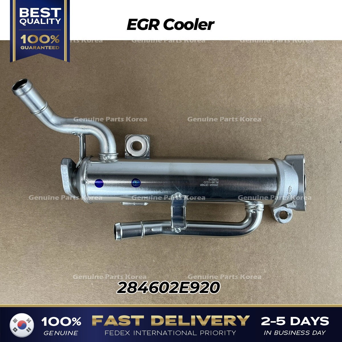 Genuine EGR Cooler 284602E920 for Hyundai Elantra Kia Forte