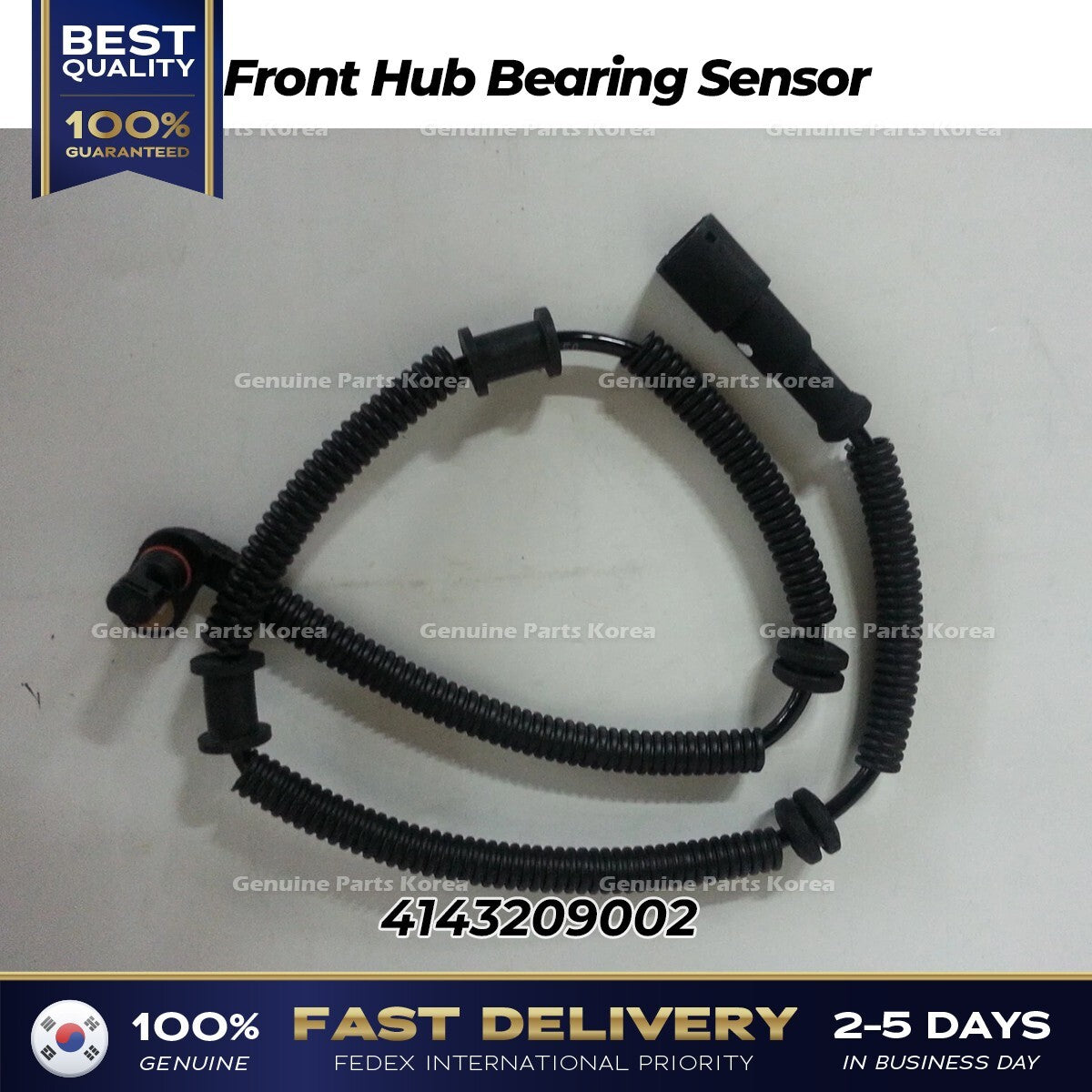 Genuine Front Hub Bearing Sensor 4143209002 for Ssangyong Actyon Kyron