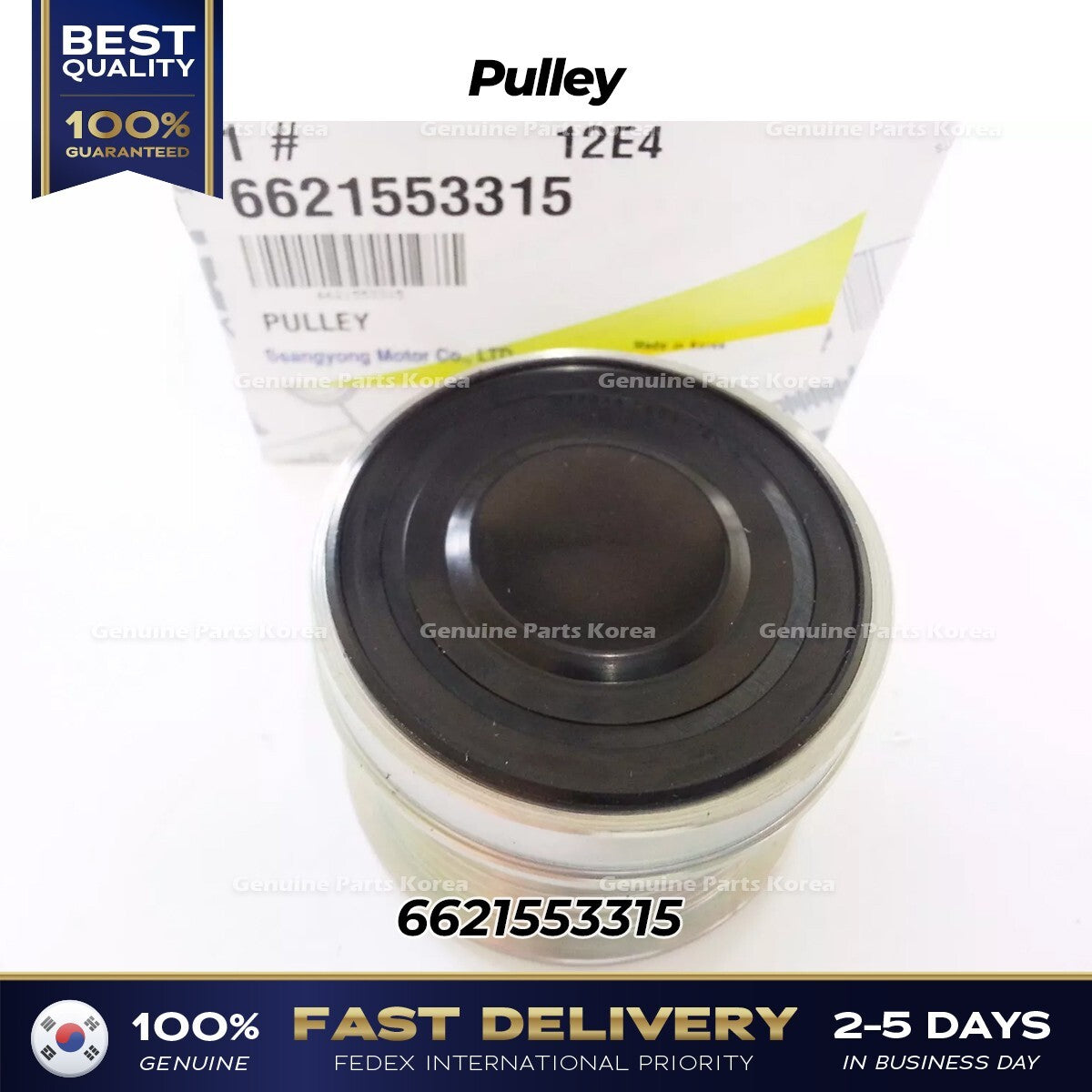 Genuine Pulley 6621553315 for Ssangyong Actyon Sport Rexton