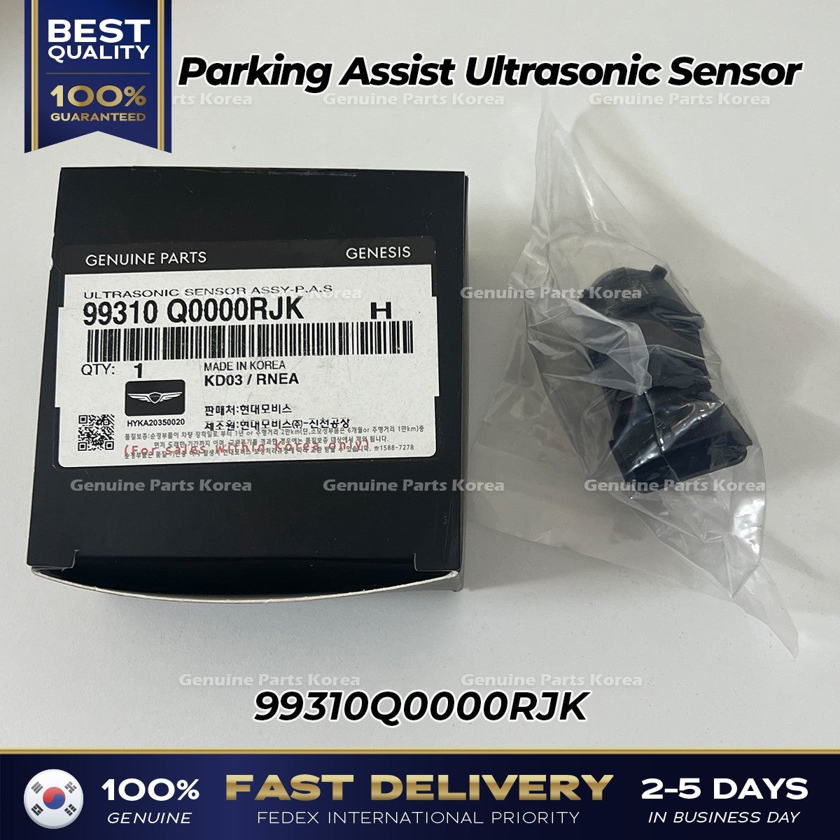 Genuine Parking Assist Ultrasonic Sensor 99310Q0000RJK for Genesis GV70