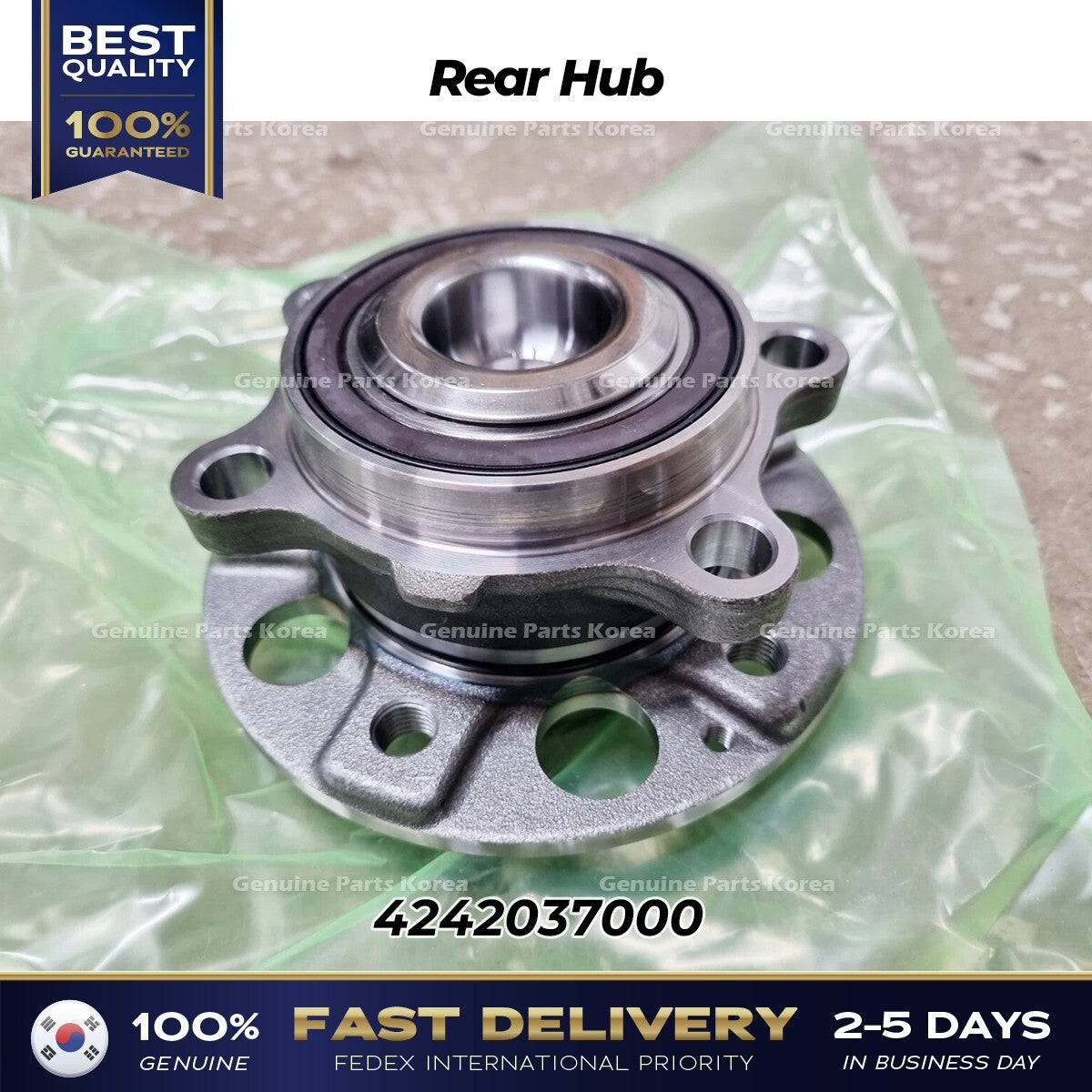 Genuine Rear Hub 4242037000 for Ssangyong Tivoli Korando