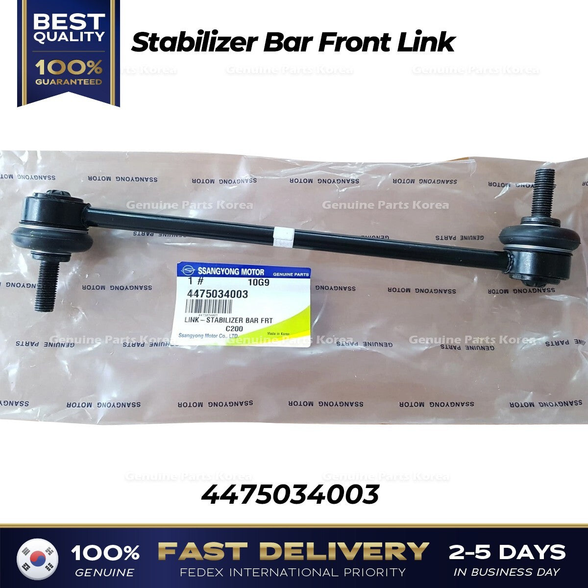 Genuine Stabilizer Bar Front Link 4475034003 for Ssangyong Korando C