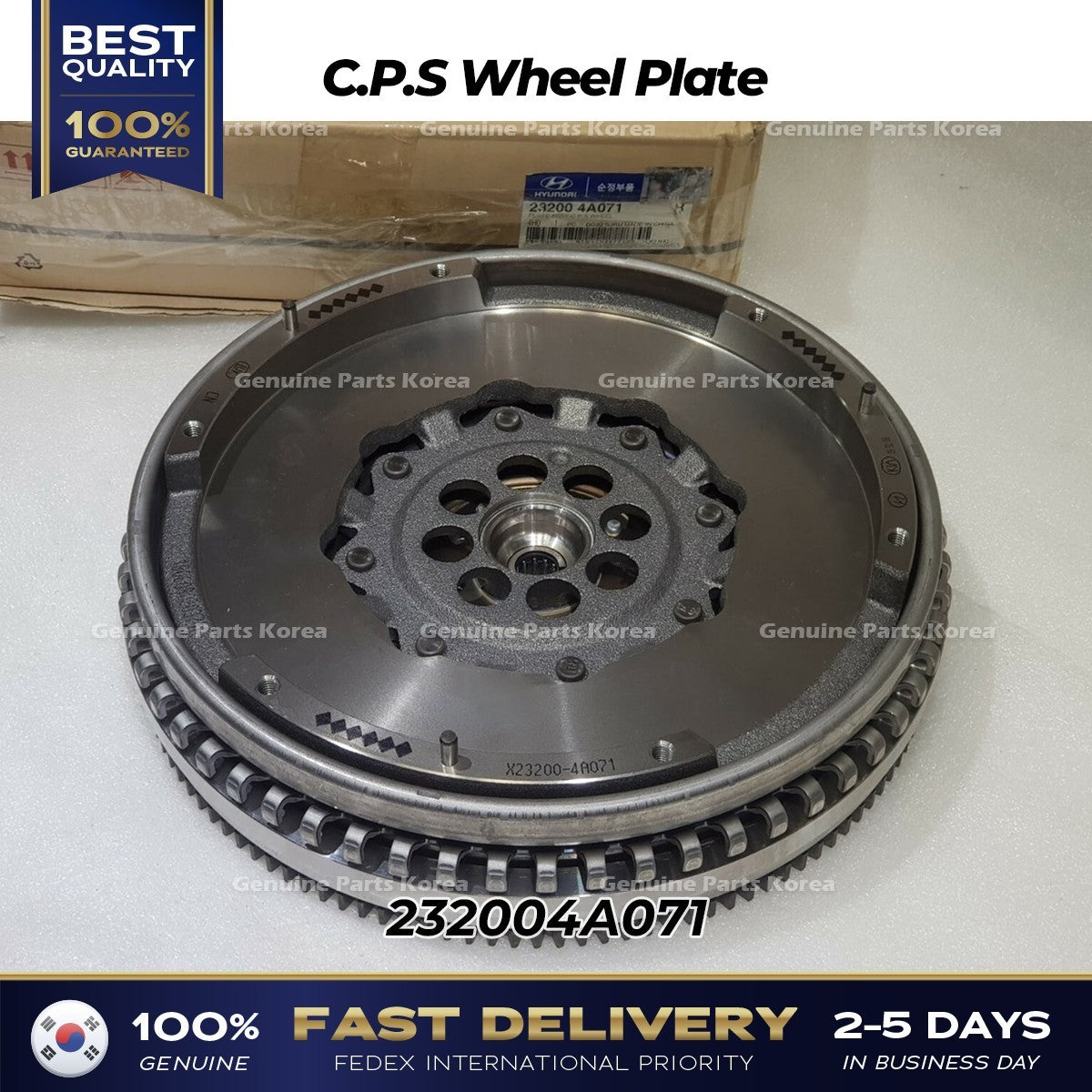 Genuine C.P.S Wheel Plate 232004A071 for Hyundai H1 Grand Starex