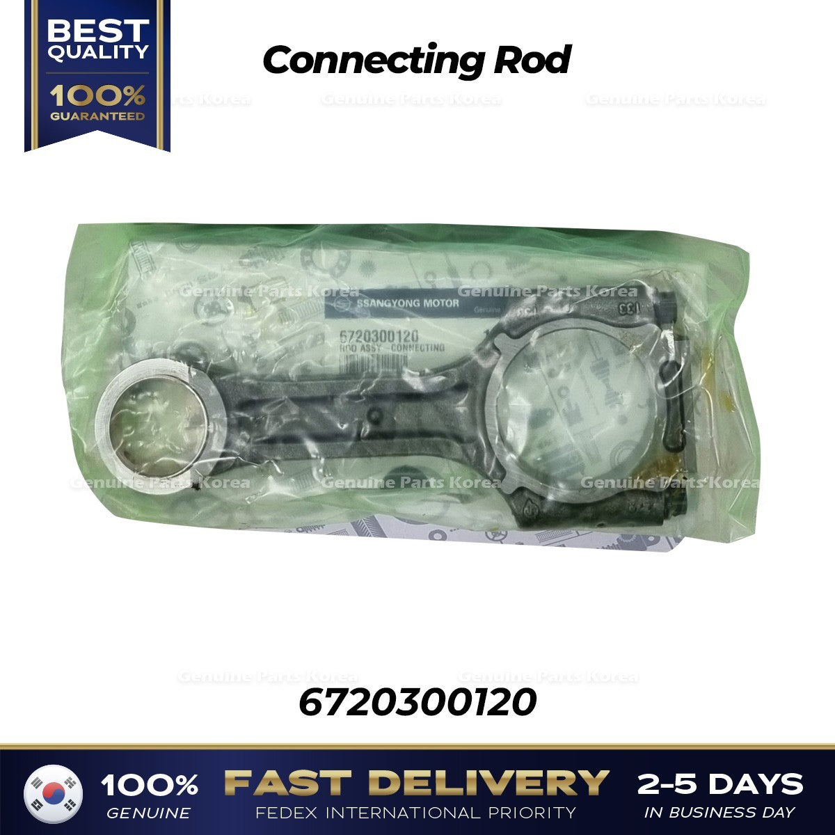 Genuine Connecting Rod 6720300120 for Ssangyong Rexton G4