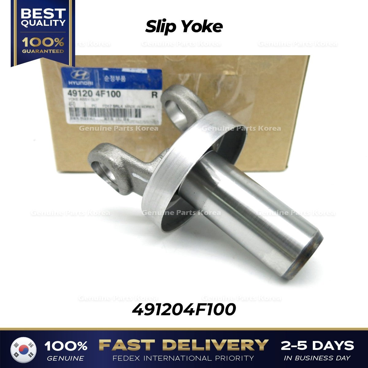 Genuine Slip Yoke 491204F100 for Hyundai H100