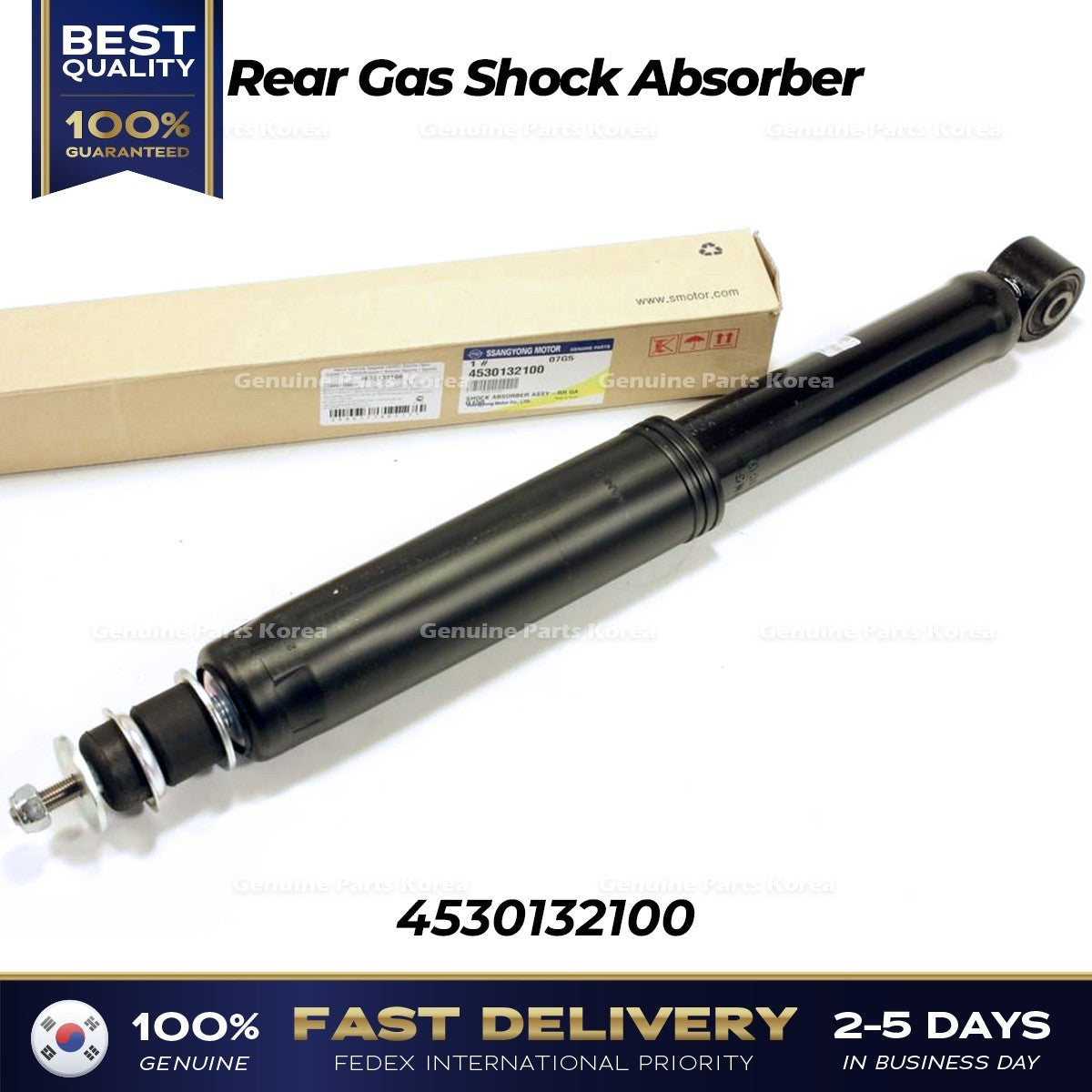 Genuine Rear Gas Shock Absorber 4530132100 for Ssangyong Korando Sports
