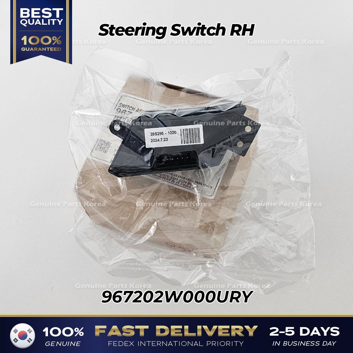 Genuine Steering Switch RH 967202W000URY for Hyundai Santa Fe
