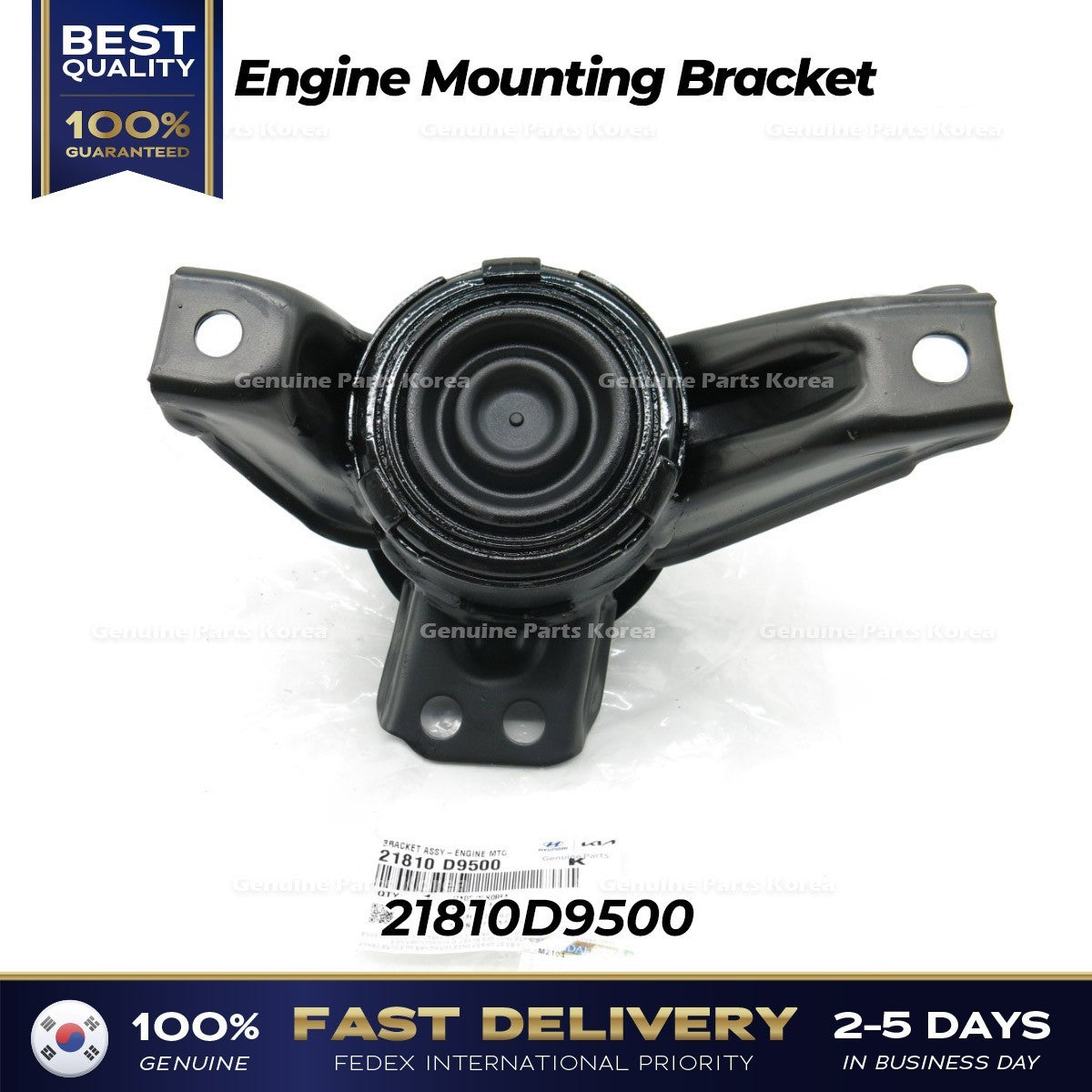 Genuine Engine Mounting Bracket 21810D9500 for Kia Sportage
