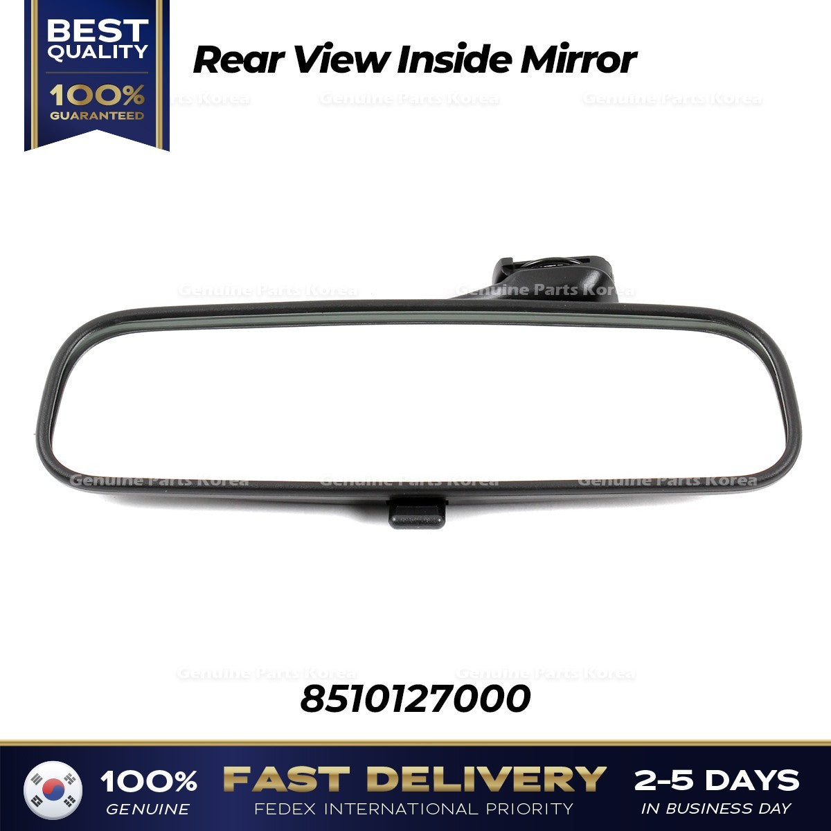 Genuine Rear View Inside Mirror 8510127000 for Hyundai Elantra Kia Optima