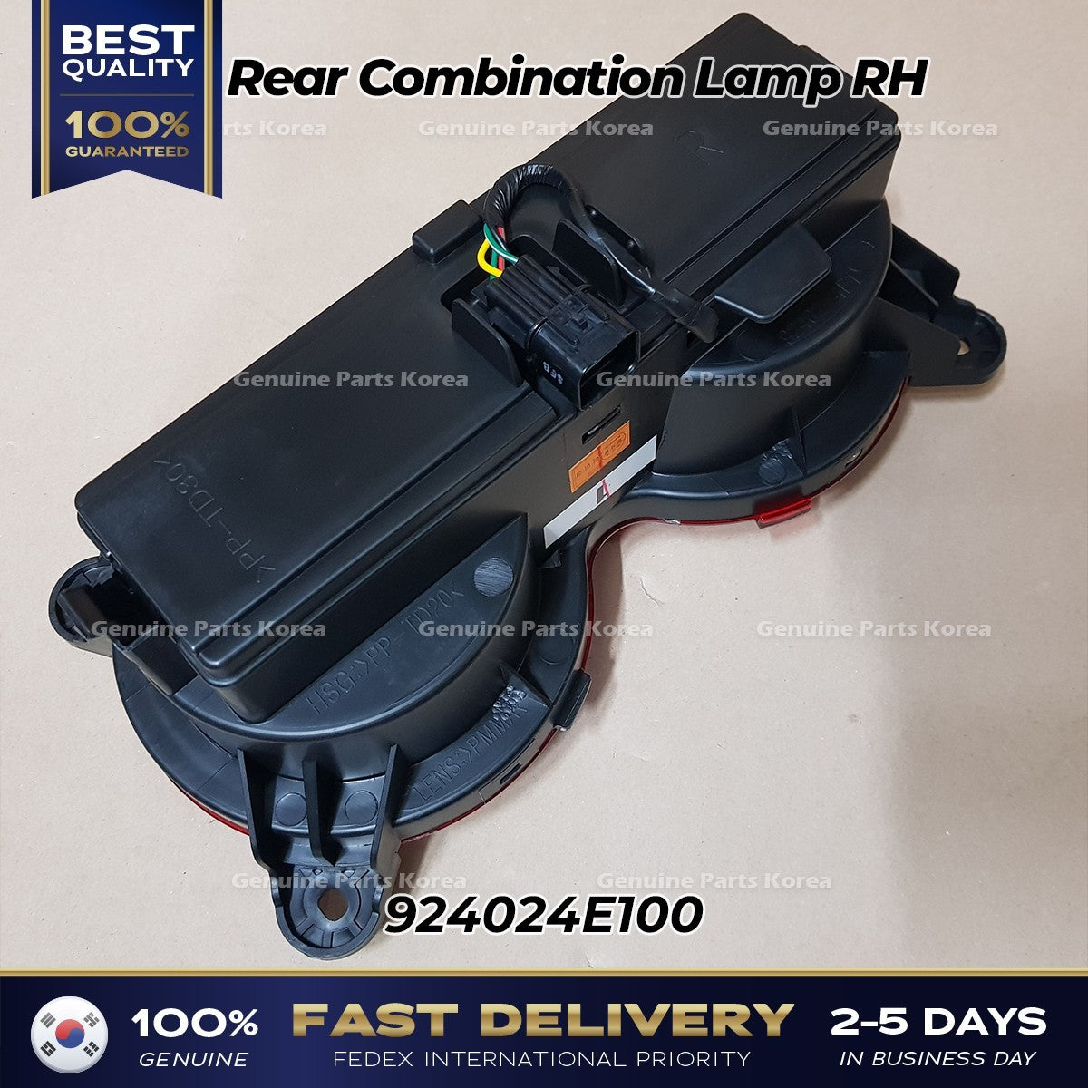 Genuine Rear Combination Lamp RH 924024E100 for Kia Bongo III