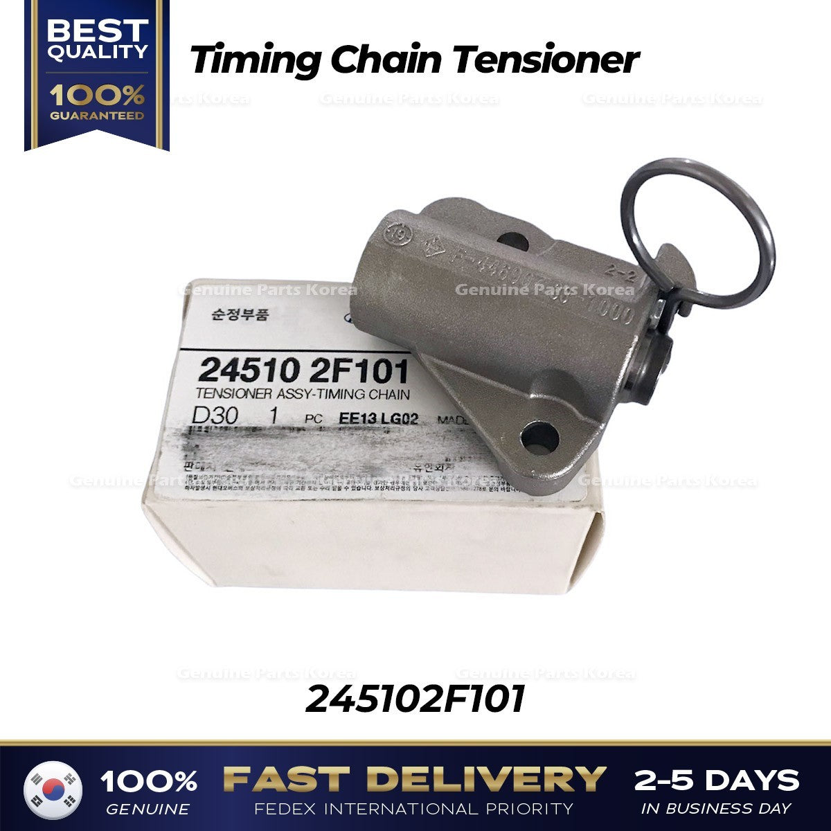 Genuine Timing Chain Tensioner 245102F101 for Hyundai Genesis G70 Palisade