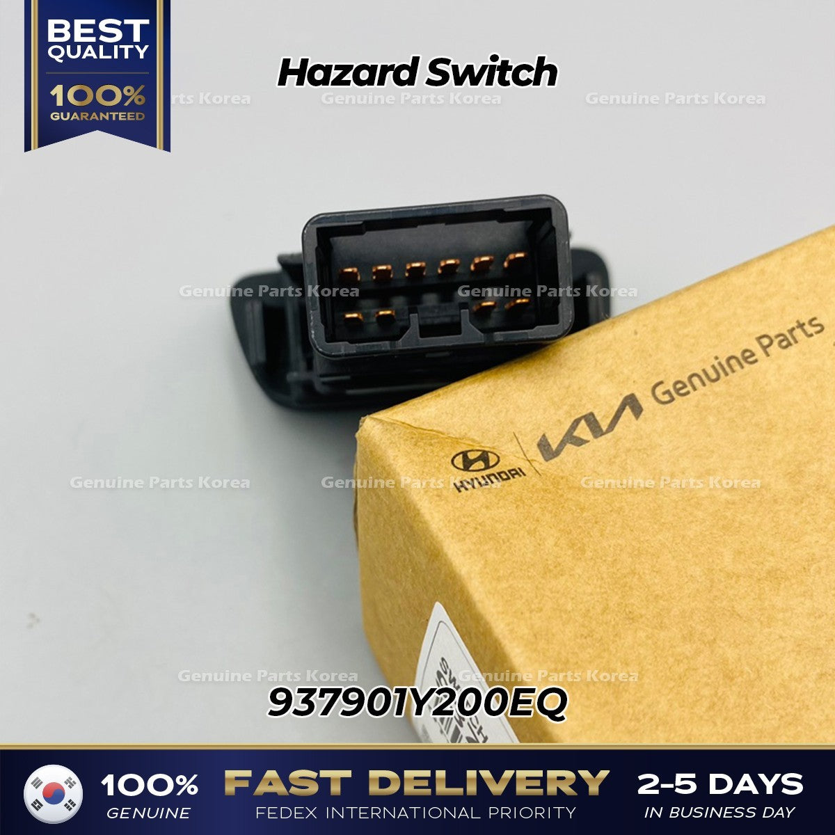 Genuine Hazard Switch 937901Y200EQ for Kia Picanto