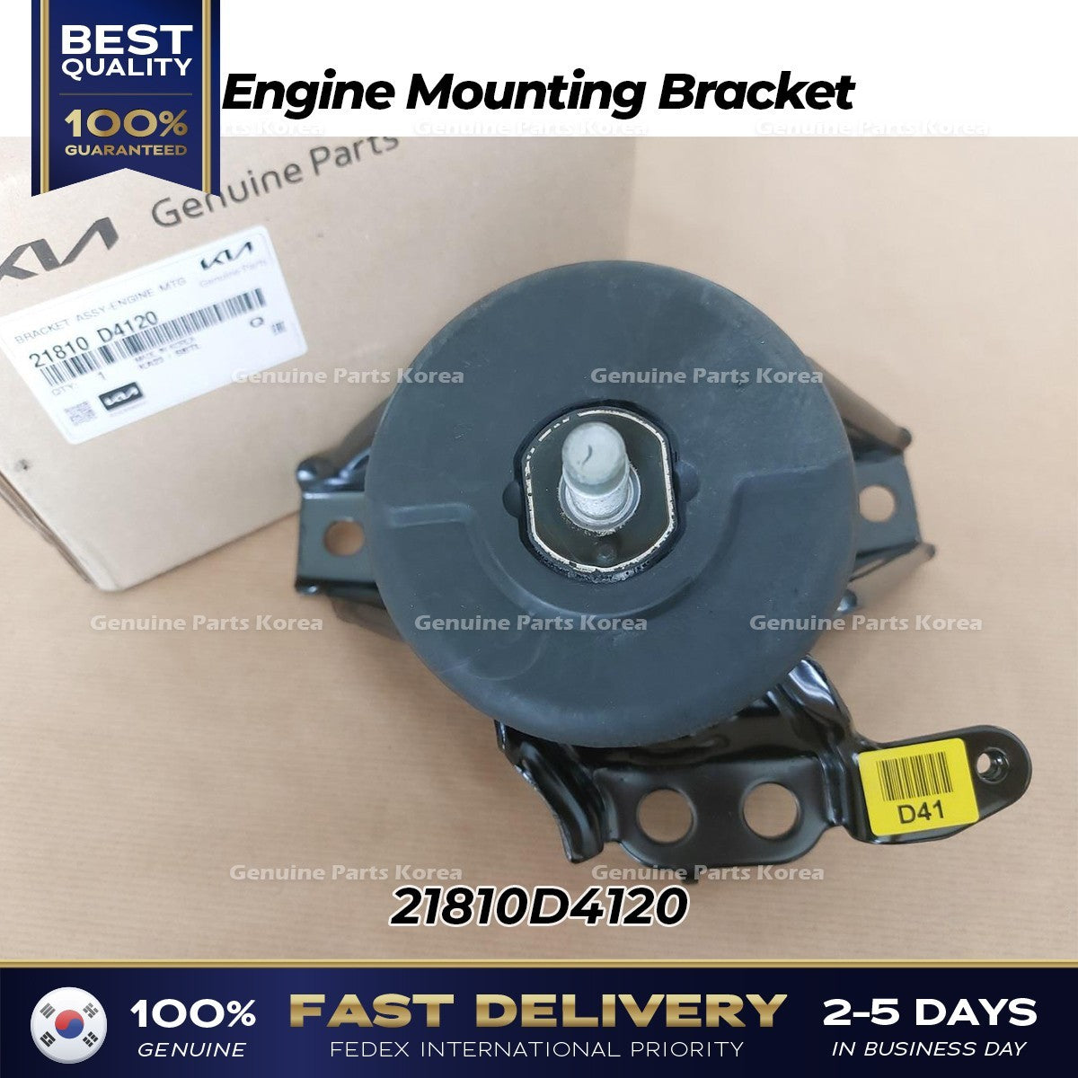 Genuine Engine Mounting Bracket 21810D4120 for Hyundai Sonata Kia Optima