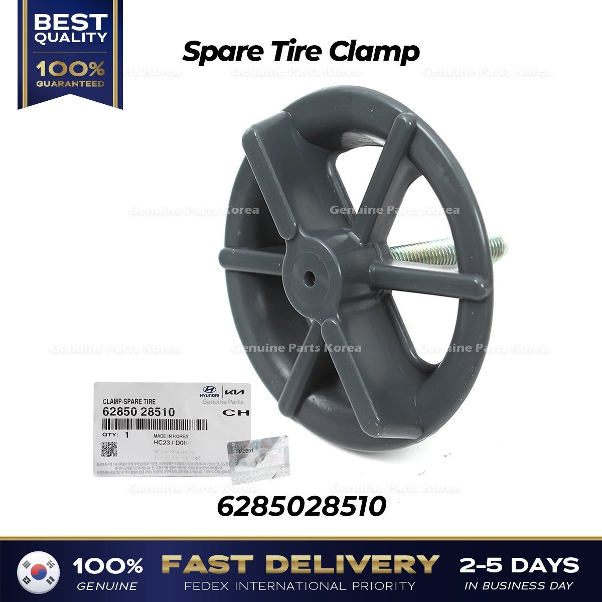 Genuine Spare Tire Clamp 6285028510 for Hyundai Elantra Sonata Kia Forte