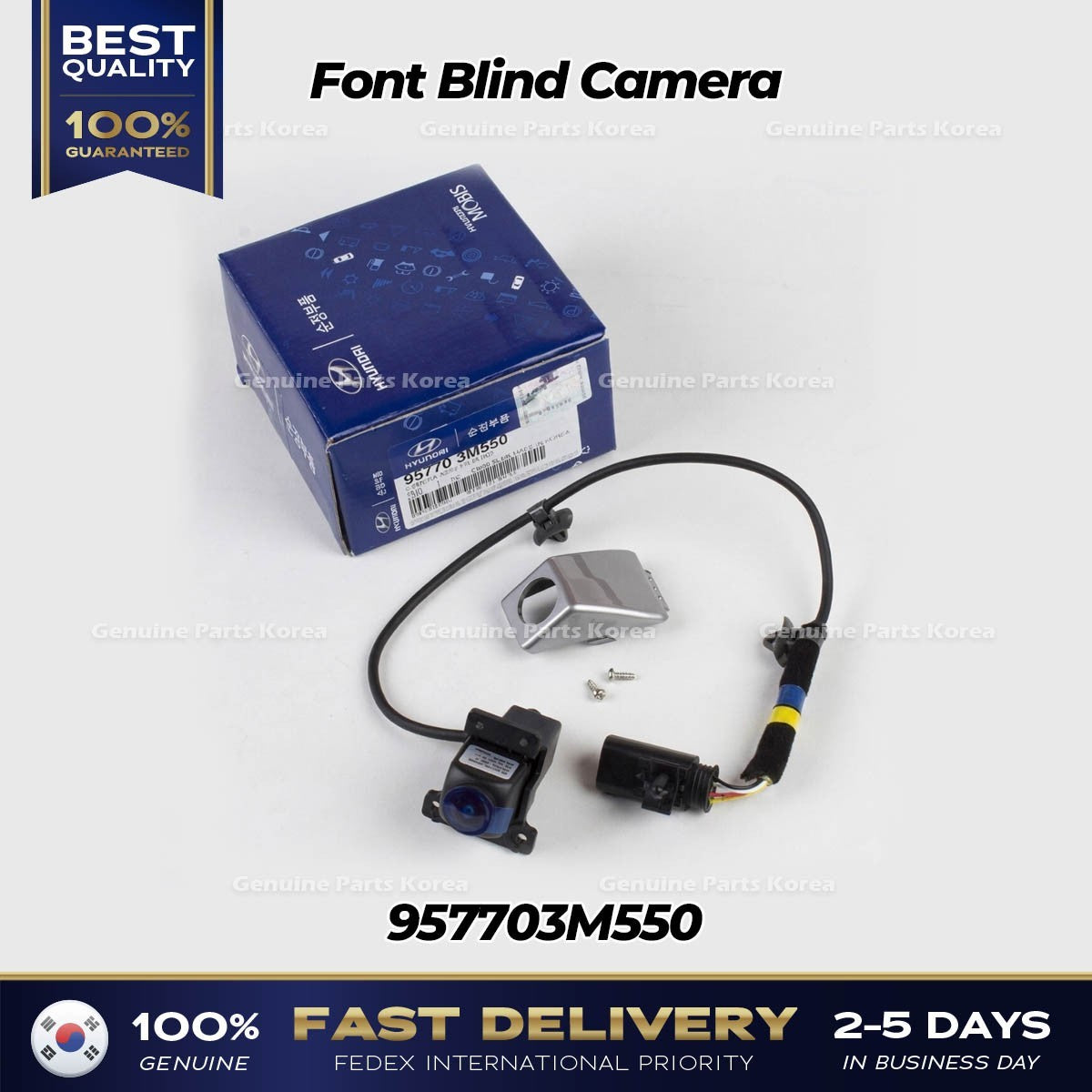 Genuine Font Blind Camera 957703M550 for Hyundai Genesis