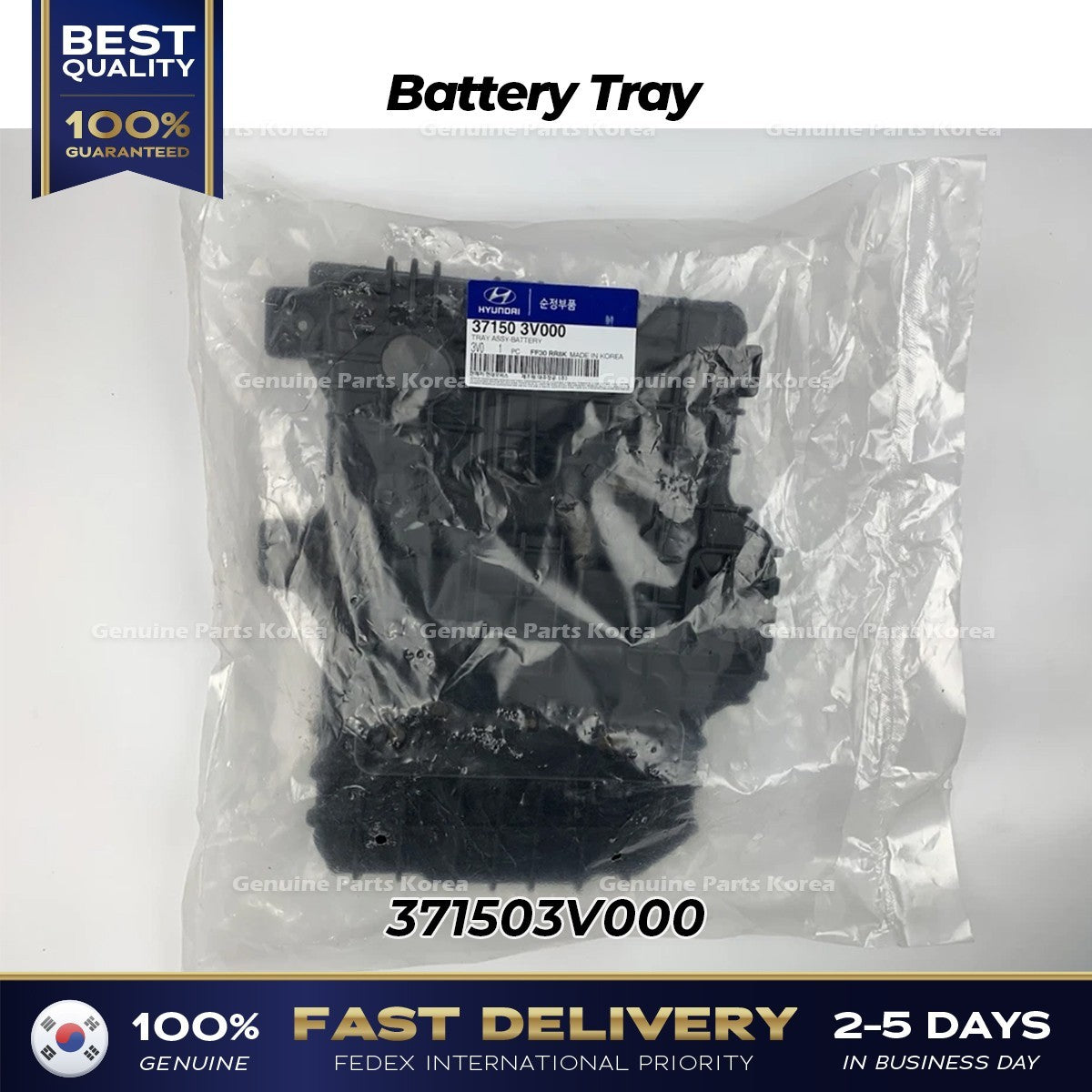 Genuine Battery Tray 371503V000 for Hyundai Azera Sonata