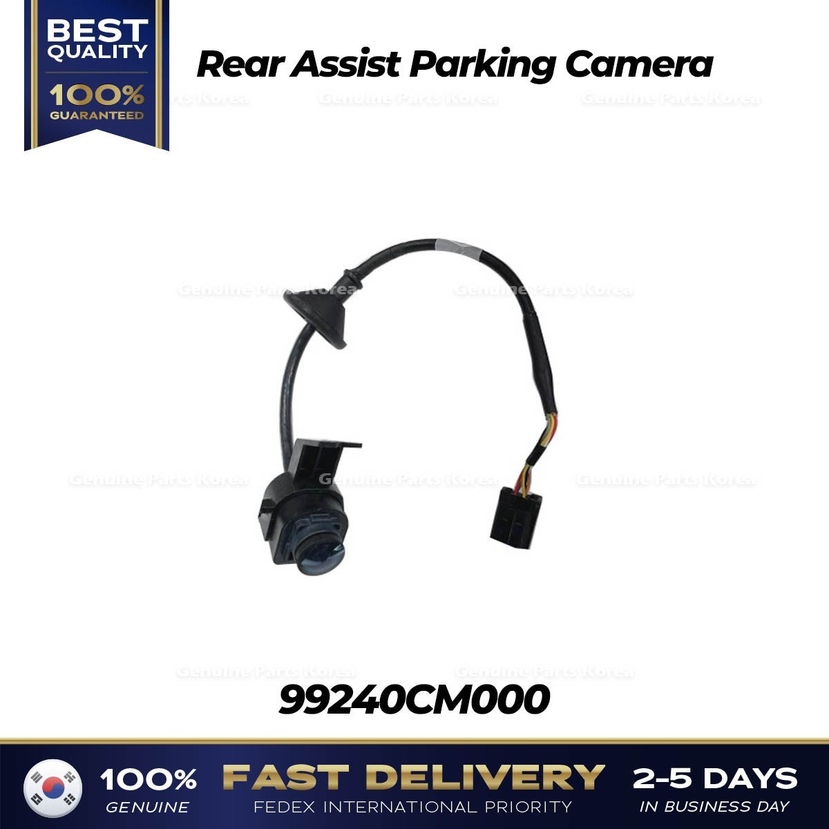 Genuine Rear Assist Parking Camera 99240CM000 for Hyundai Kona