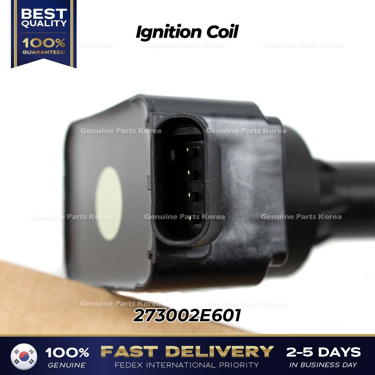 Genuine Ignition Coil 273002E601 for Hyundai Elantra Kona Kia Forte