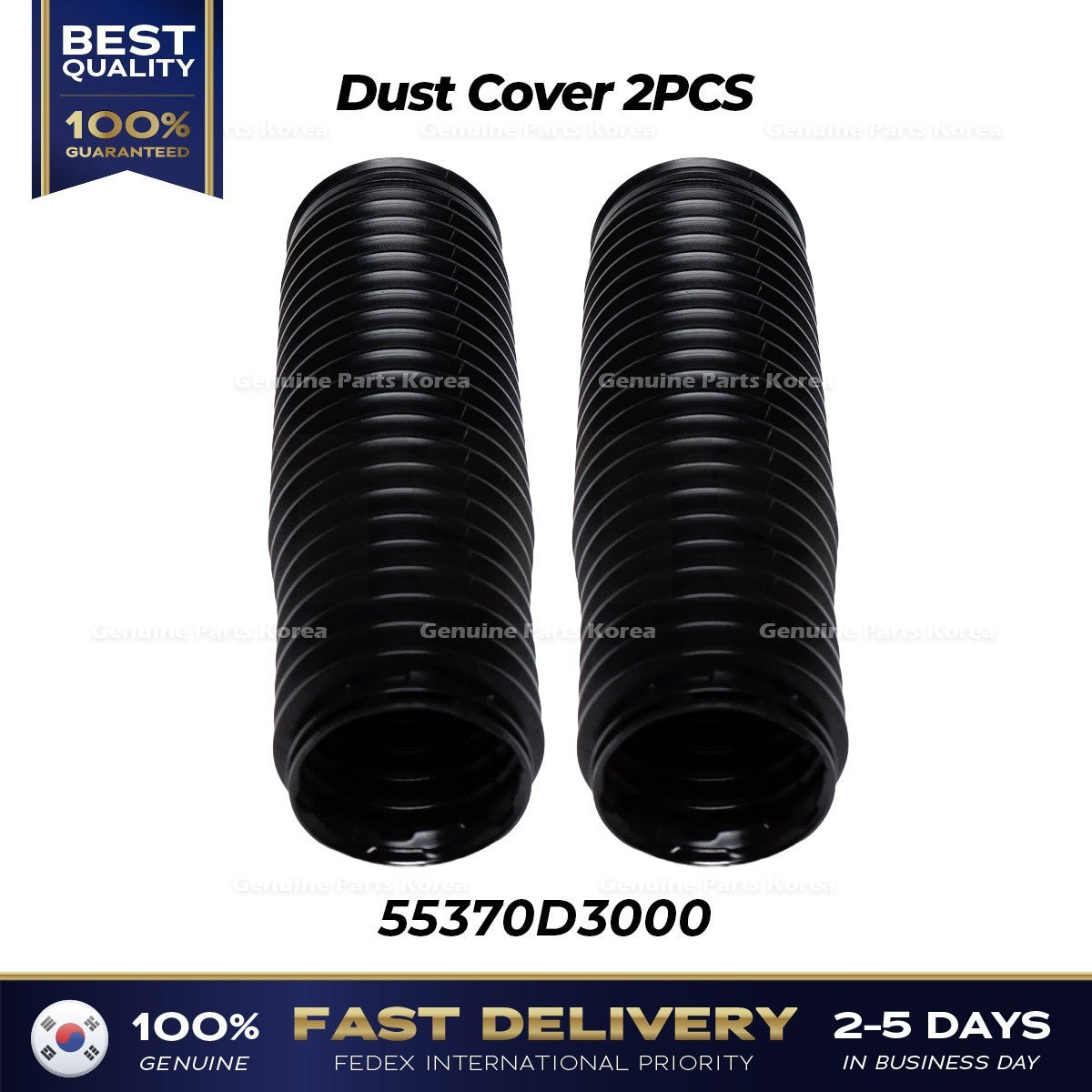 Genuine Dust Cover 2PCS 55370D3000 for Hyundai Tucson Kia Sportage
