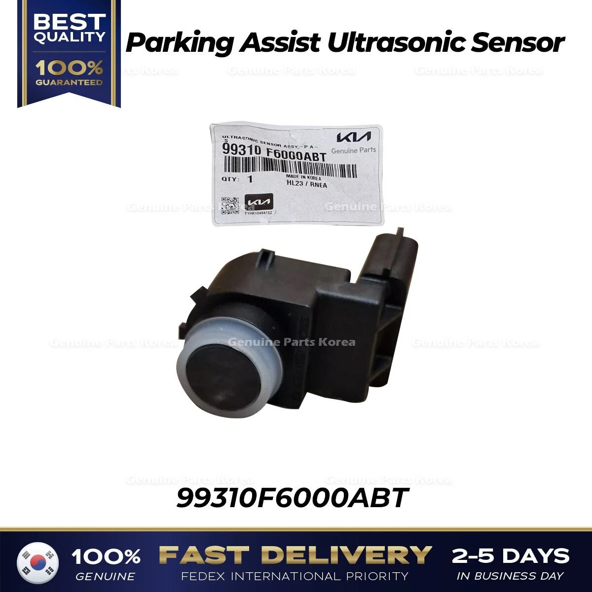 ⭐Genuine⭐ Parking Assist Ultrasonic Sensor 99310F6000ABT for Kia Sorento