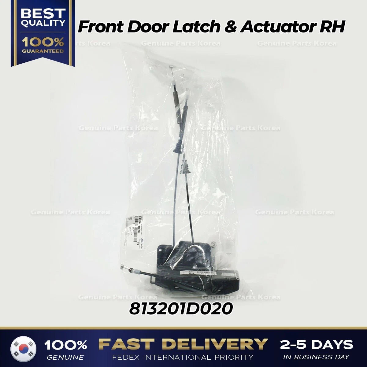 ⭐Genuine⭐ Front Door Latch & Actuator RH 813201D020 for Kia Rondo