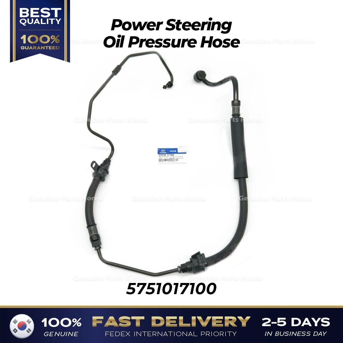 ⭐Genuine⭐ Power Steering Oil Pressure Hose 5751017100 for Hyundai Lavita
