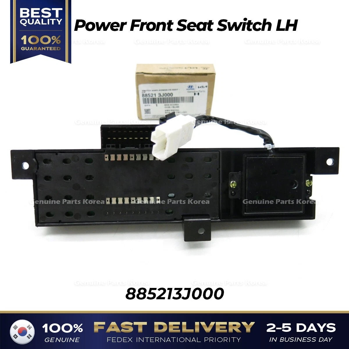 ⭐Genuine⭐ Power Front Seat Switch LH 885213J000 for Hyundai Veracruz