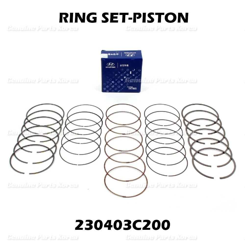 ⭐Genuine⭐ Engine Piston Ring Set 230403C200 for Hyundai & Kia 3.8L